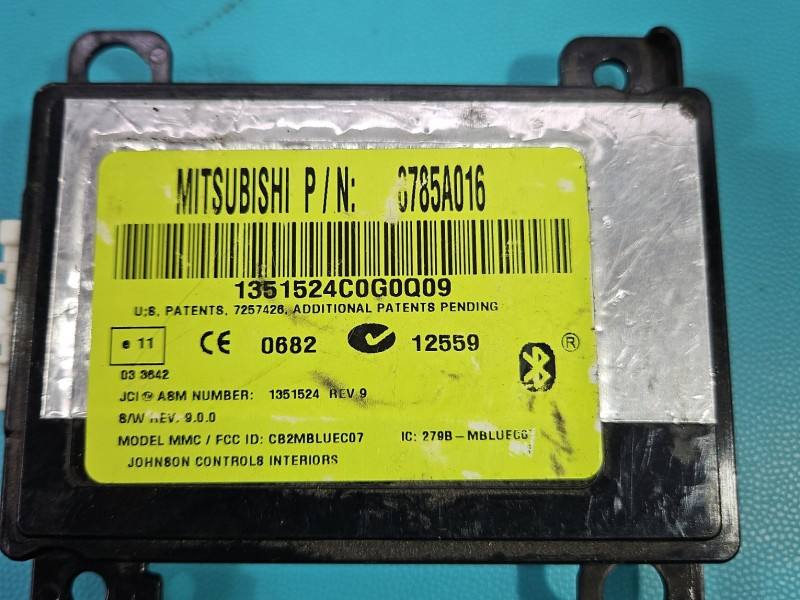 Блок керування модуль Mitsubishi Outlander 8785A016 — фото деталі 4