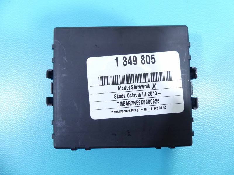 Блок керування модуль Skoda Octavia 3 3Q0907530Q — фото деталі 3