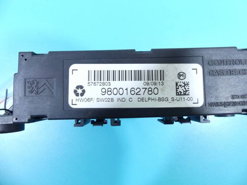 Блок керування модуль Citroen C4 9800162780 — фото деталі 5