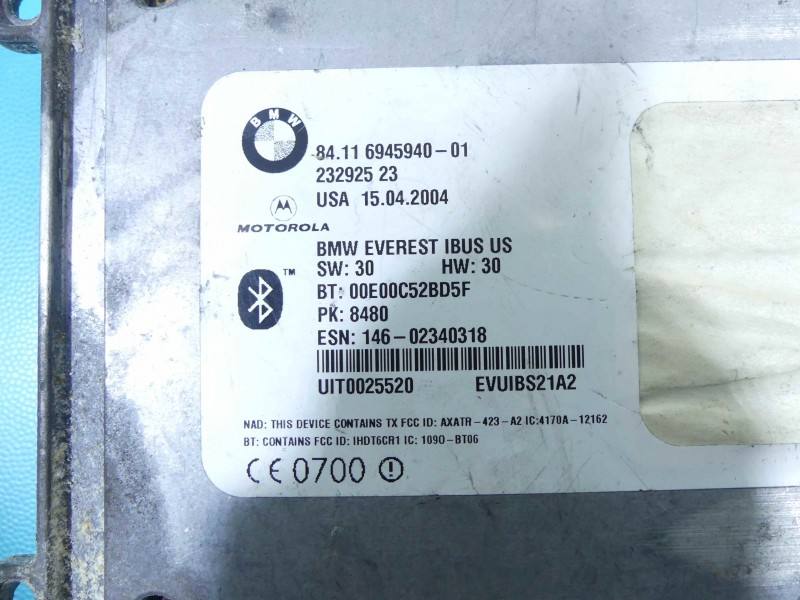Блок керування модуль BMW X5 E53 6945940 — фото деталі 5