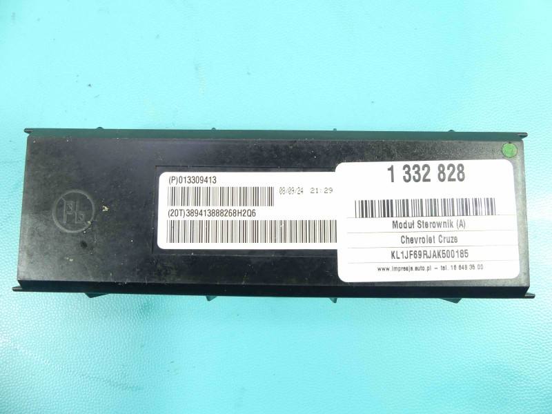 Блок керування модуль Chevrolet Cruze 013309413 — фото деталі 4