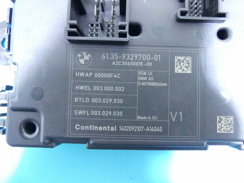 Блок керування модуль BMW 1 F20 9329700 — фото деталі 3