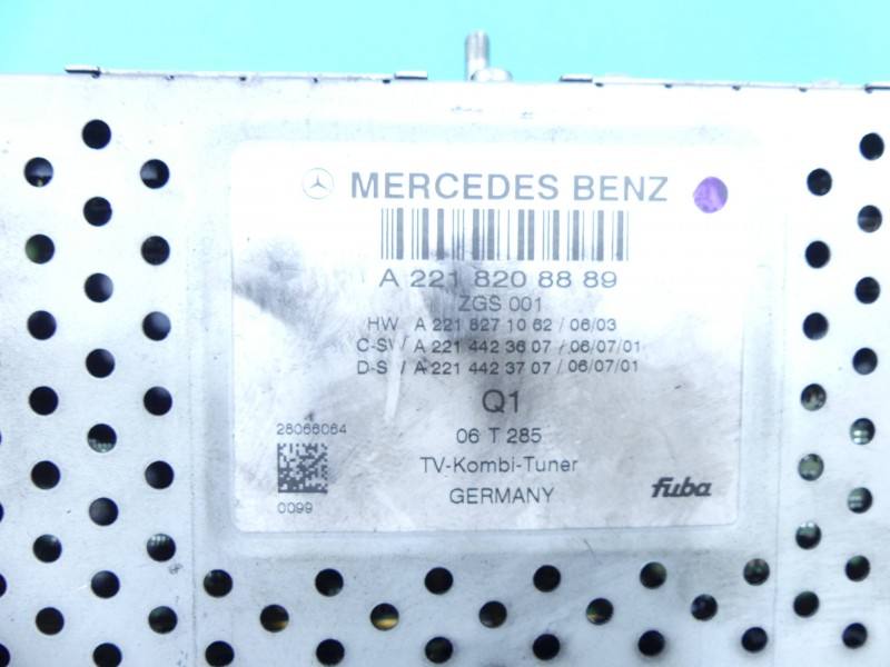 Блок керування модуль Mercedes S W221 A2218208889 — фото деталі 7