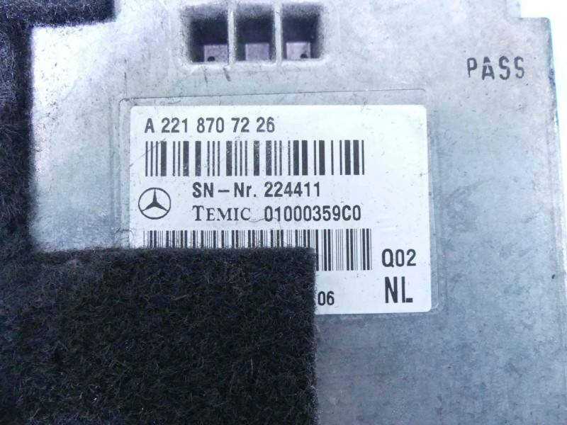 Блок керування модуль Mercedes S W221 A2218707226 — фото деталі 3