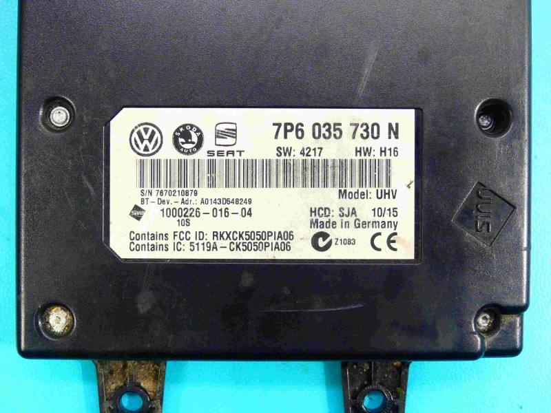 Блок керування модуль Skoda Superb 2 7P6035730N — фото деталі 5