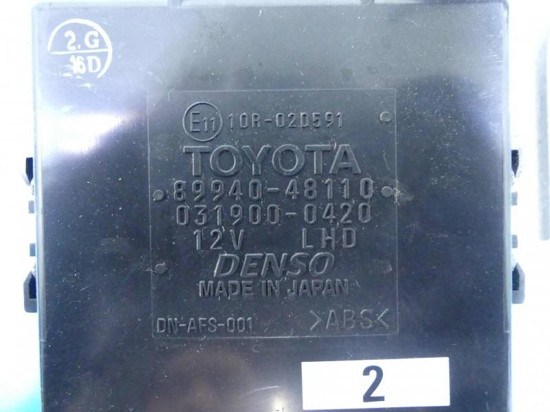 Блок керування модуль Lexus RX 89940-48110 — фото деталі 3