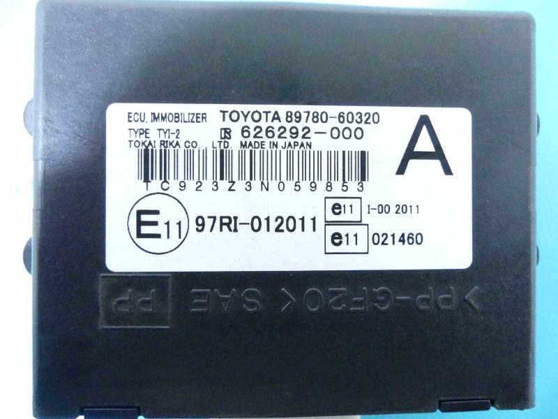 Блок керування модуль Toyota Land Cruiser 89780-603320 — фото деталі 3