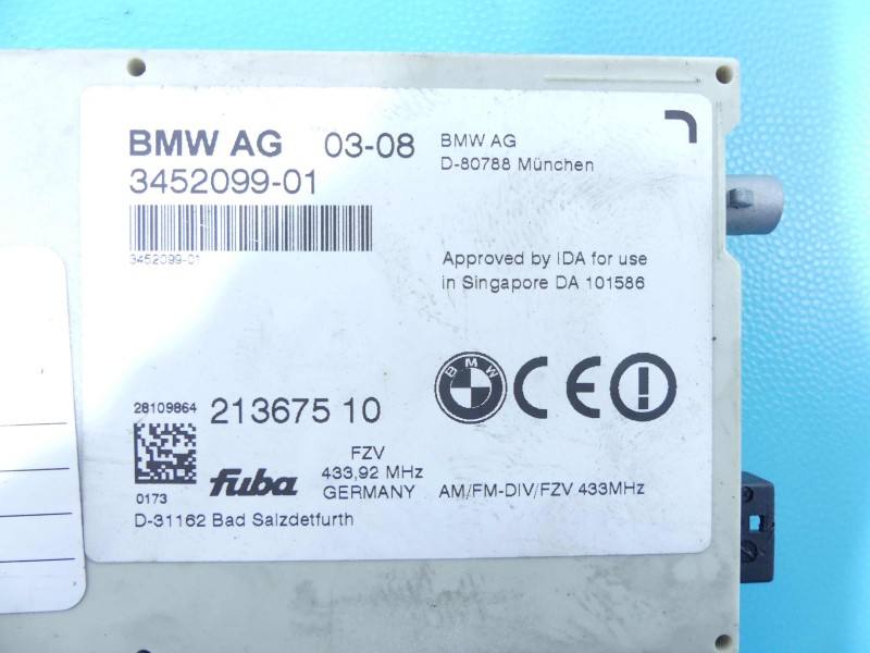 Блок керування модуль BMW X3 E83 3452099 — фото деталі 3