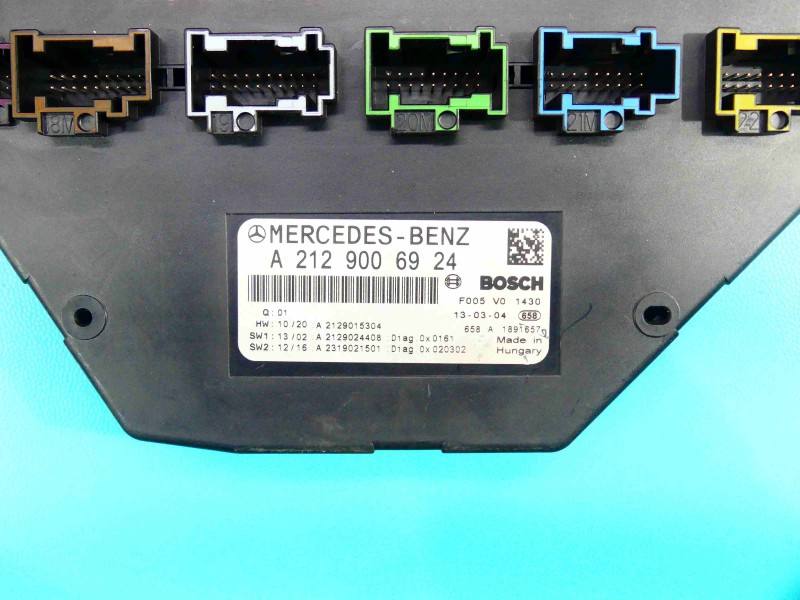 Блок керування модуль Mercedes E W212 A2129006924 — фото деталі 6