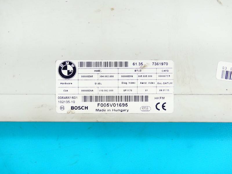 Блок керування модуль BMW 5 F10 7361970 — фото деталі 6