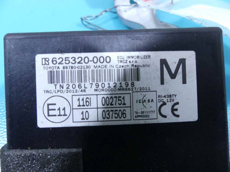 Блок керування модуль Toyota Auris 89780-02130 — фото деталі 3