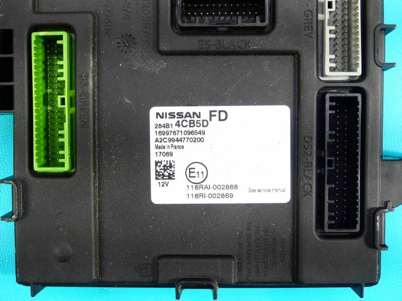 Блок керування модуль Nissan Qashqai 284B14CB5D — фото деталі 5