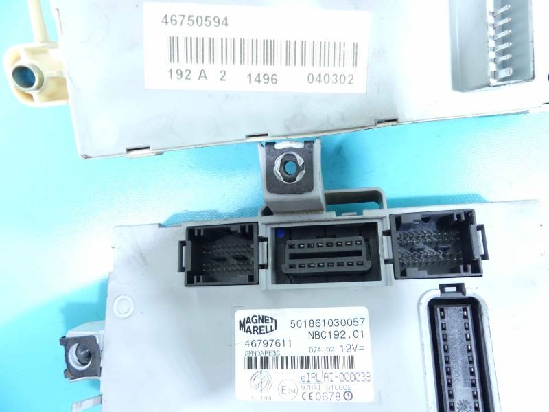 Блок керування модуль Fiat Stilo 46797609 — фото деталі 6