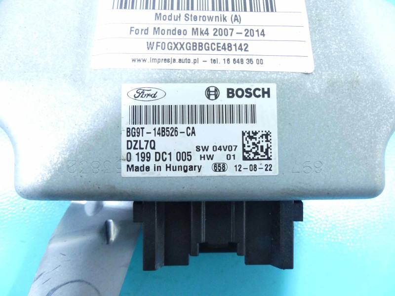 Блок керування модуль Ford Mondeo BG9T-14B526-CA — фото деталі 3