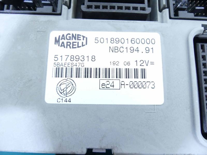 Блок керування модуль Fiat Croma 46846745CPL — фото деталі 4
