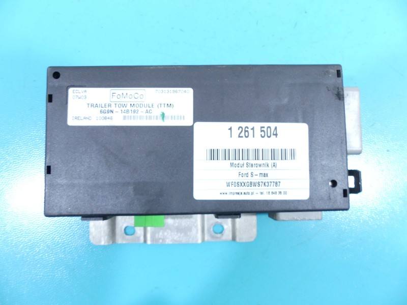 Блок керування модуль Ford S-max 6M2J-19H378-AB — фото деталі 2