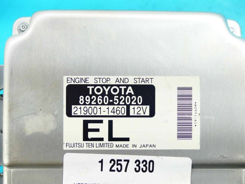 Блок керування модуль Toyota Urban Cruiser 89260-52020 — фото деталі 7