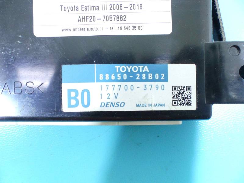 Блок керування модуль Toyota Estima 88650-28B02 — фото деталі 3