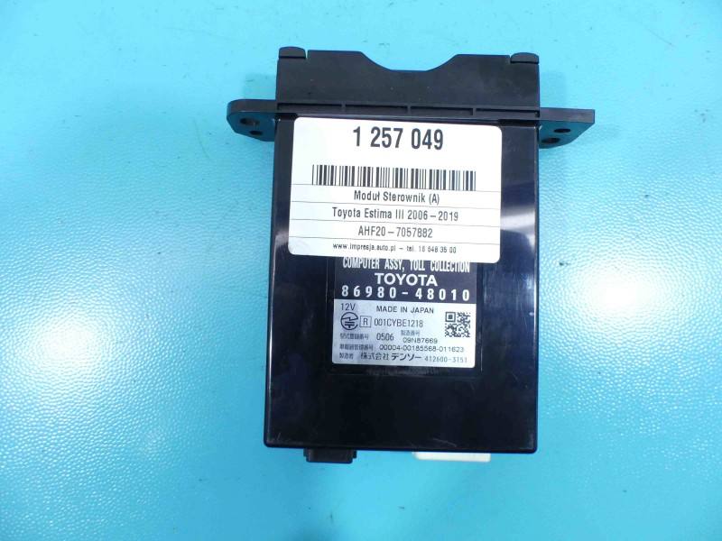 Блок керування модуль Toyota Estima 86980-48010 — фото деталі 2