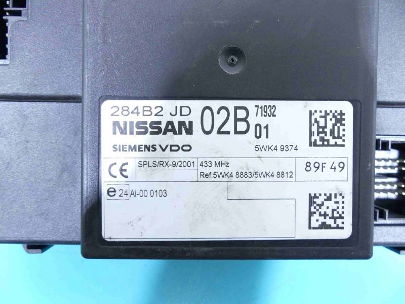 Блок керування модуль Nissan Qashqai 5WK49374 — фото деталі 3