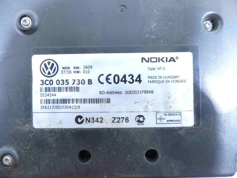 Блок керування модуль Volkswagen Passat B6 3C0035730B — фото деталі 3