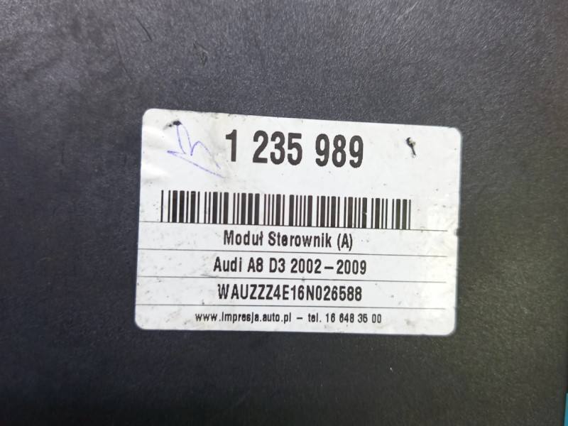 Блок керування модуль Audi A8 D3 4E0907289D — фото деталі 5