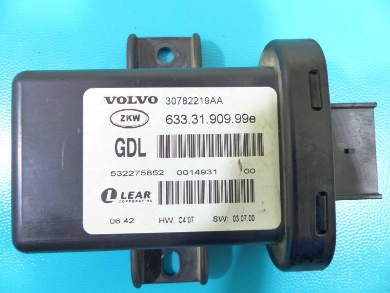 Блок управления модуль Volvo S80 30782219AA — фото детали 3