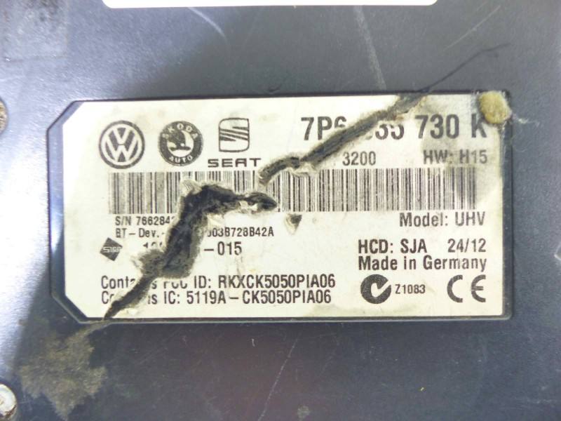 Блок керування модуль Seat Ibiza 7P6035730K — фото деталі 3