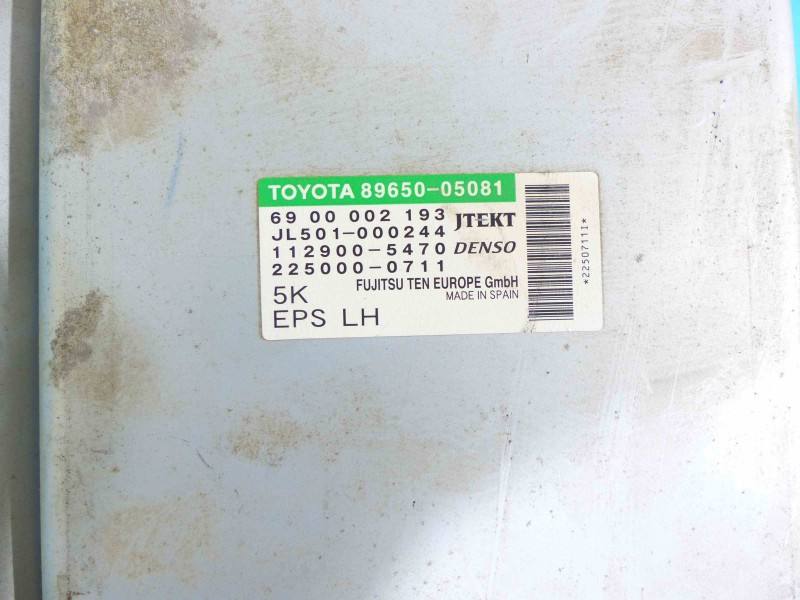 Блок керування модуль Toyota Avensis T27 89650-05081 — фото деталі 3