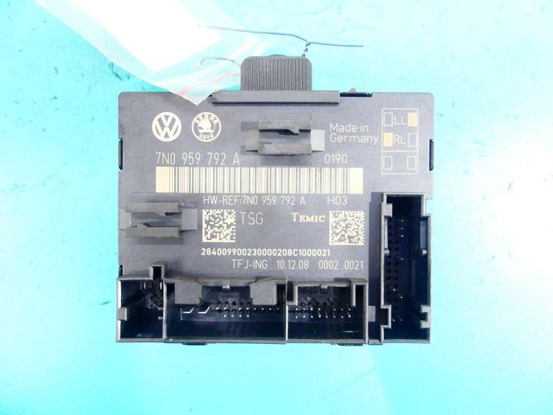 Блок керування модуль Skoda Superb 2 7N0959792A