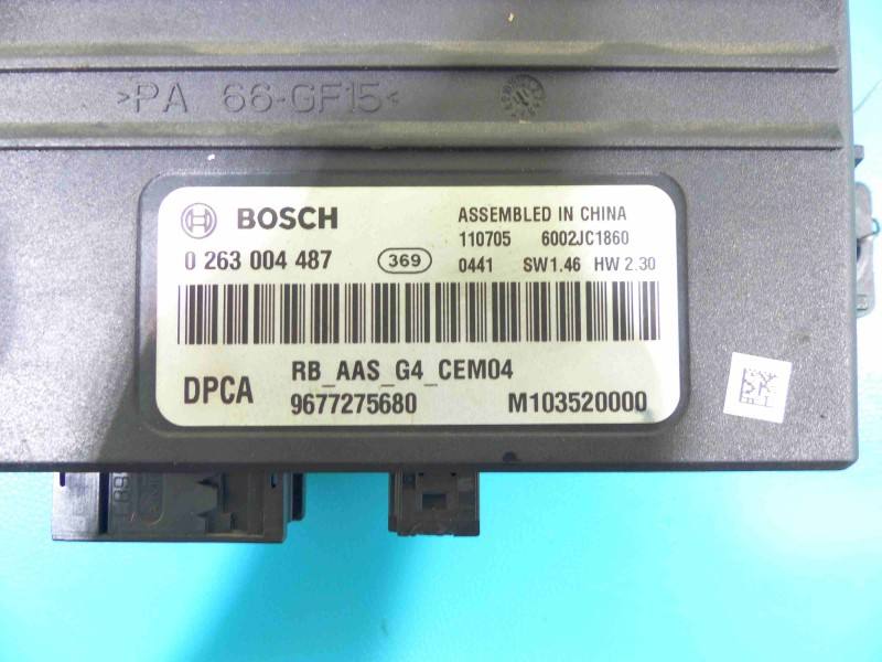 Блок керування модуль Citroen Berlingo 0263004487 — фото деталі 3