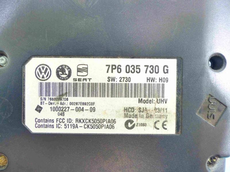 Блок керування модуль Skoda Superb 2 7P6035730G — фото деталі 3