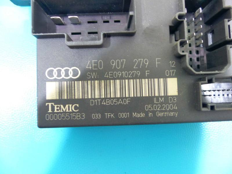 Блок керування модуль Audi A8 D3 4E0907279F — фото деталі 3