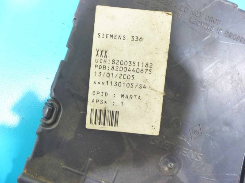 Блок керування модуль Renault Megane 2 8200351182 — фото деталі 3