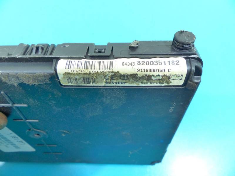 Блок керування модуль Renault Megane 2 8200351182 — фото деталі 5