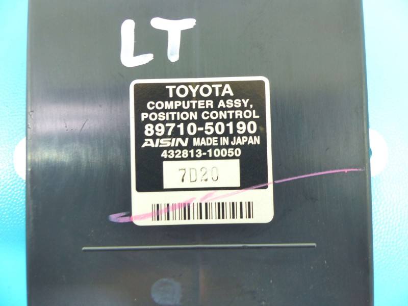 Блок керування модуль Lexus LS 89710-50190 — фото деталі 3