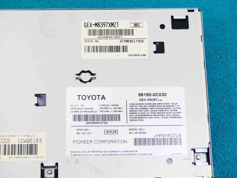 Блок управления модуль Toyota Highlander 86180-0C030 — фото детали 3