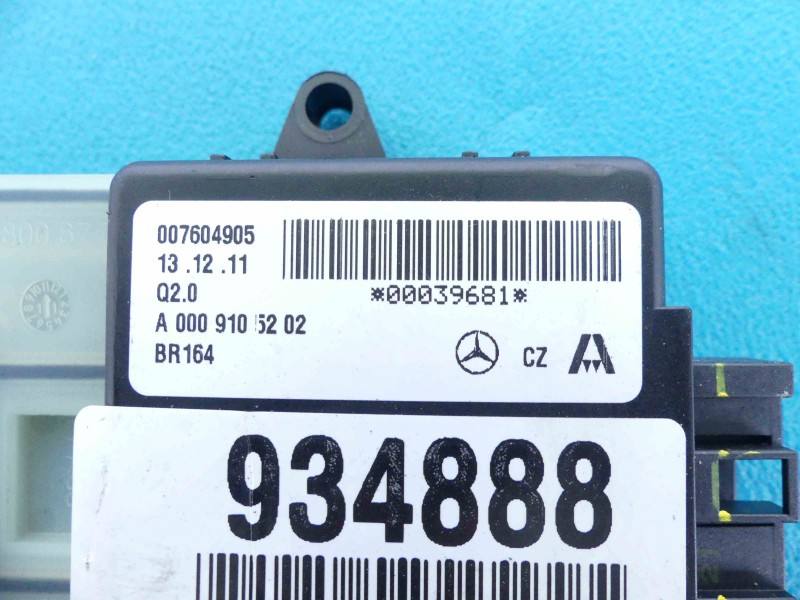 Блок керування модуль Mercedes GL X164 A0018000178 — фото деталі 8