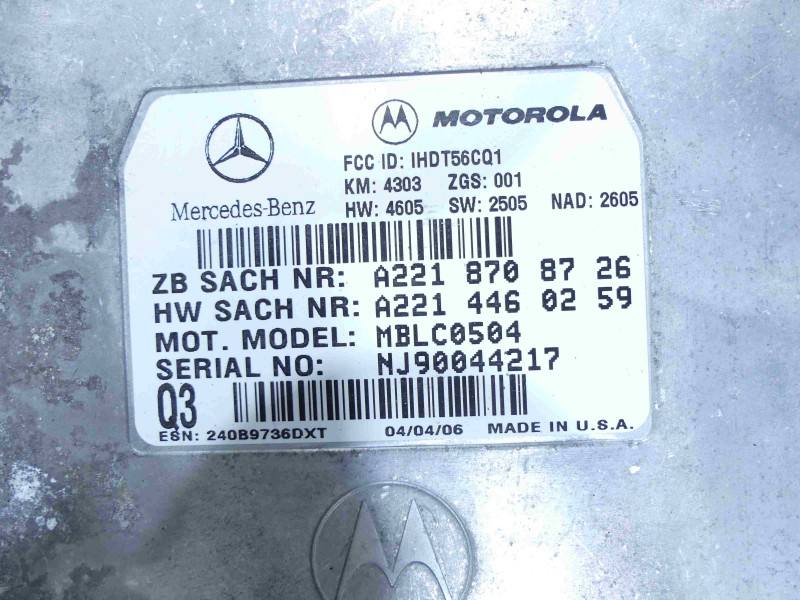 Блок керування модуль Mercedes R W251 A2218708726 — фото деталі 3