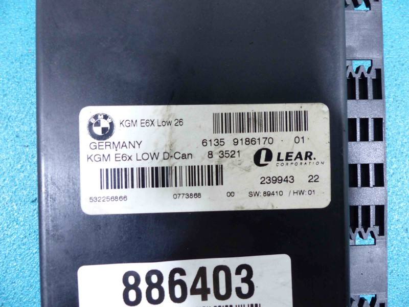 Блок керування модуль BMW 5 E60 61359186170 — фото деталі 2