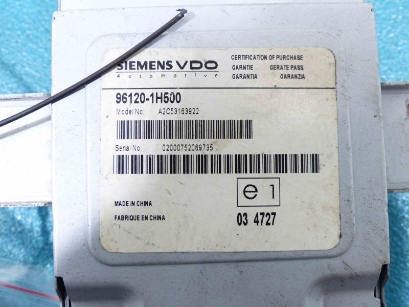 Блок управления модуль Kia Ceed 96120-1H500 — фото детали 4