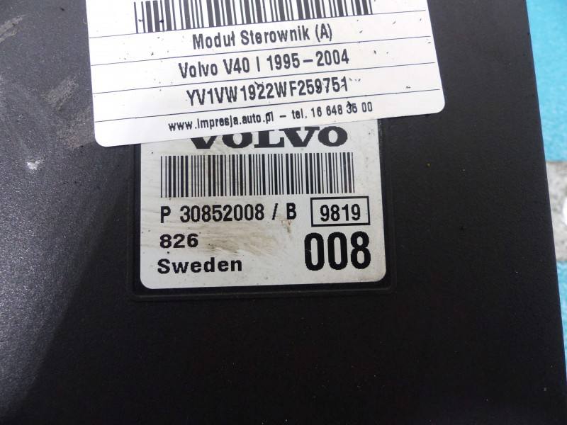 Блок управления модуль Volvo V40 P30852008B — фото детали 2
