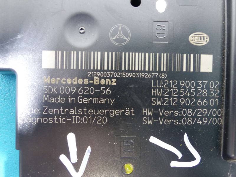 Блок керування модуль Mercedes E W212 2129003702 — фото деталі 2