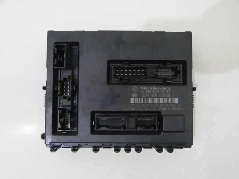Блок керування модуль Mercedes A W169 A1695454332 — фото деталі 4