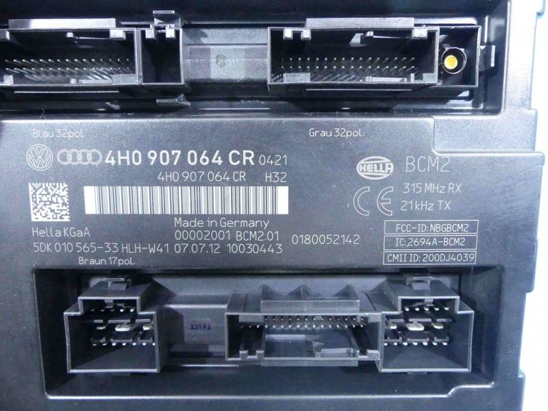Блок керування модуль Audi A6 C7 4H0907064CR — фото деталі 3