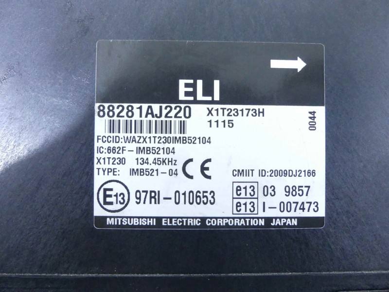 Блок керування модуль Subaru Legacy 88281AJ220 — фото деталі 3