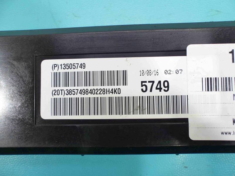 Блок керування модуль Chevrolet Cruze 13505749 — фото деталі 3