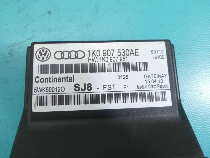 Блок керування модуль Skoda Superb 2 1K0907530AE — фото деталі 3