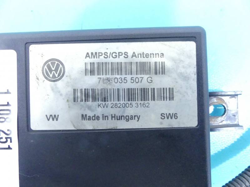Блок керування модуль Volkswagen Touareg 7L6035507G — фото деталі 3
