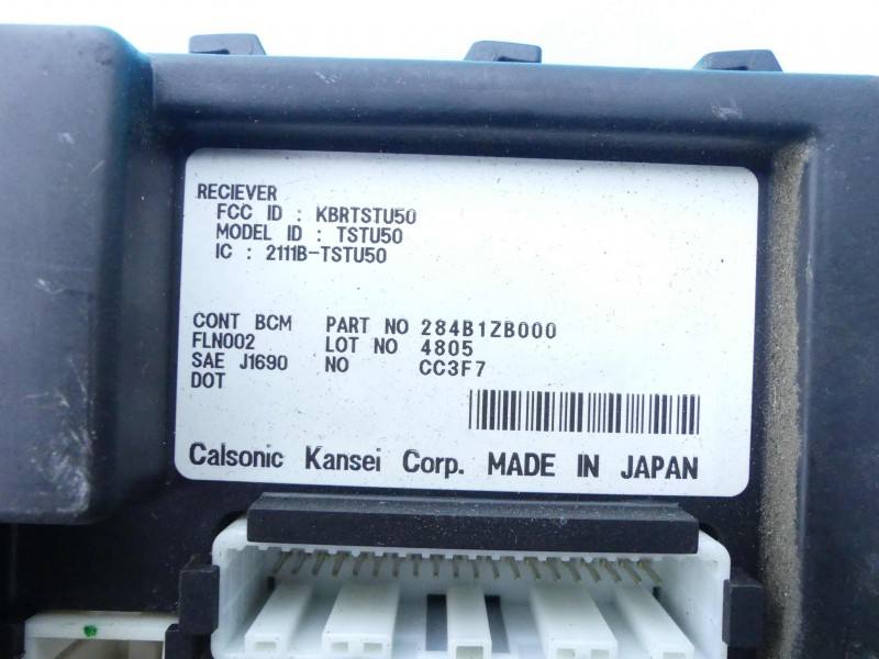 Блок керування модуль Nissan Altima 284B0-ZB700 — фото деталі 3